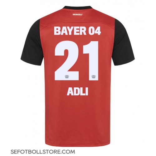 Bayer Leverkusen Amine Adli #21 Replika Hemmatröja 2024-25 Kortärmad